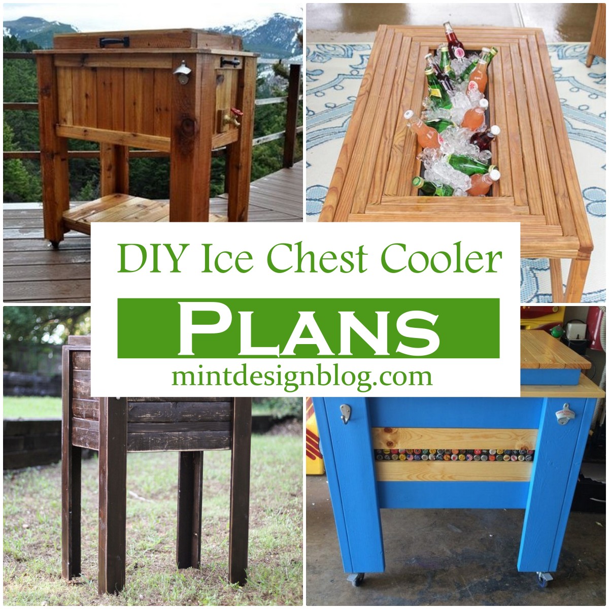15 DIY Ice Chest Cooler Plans You Can Build Mint Design Blog
