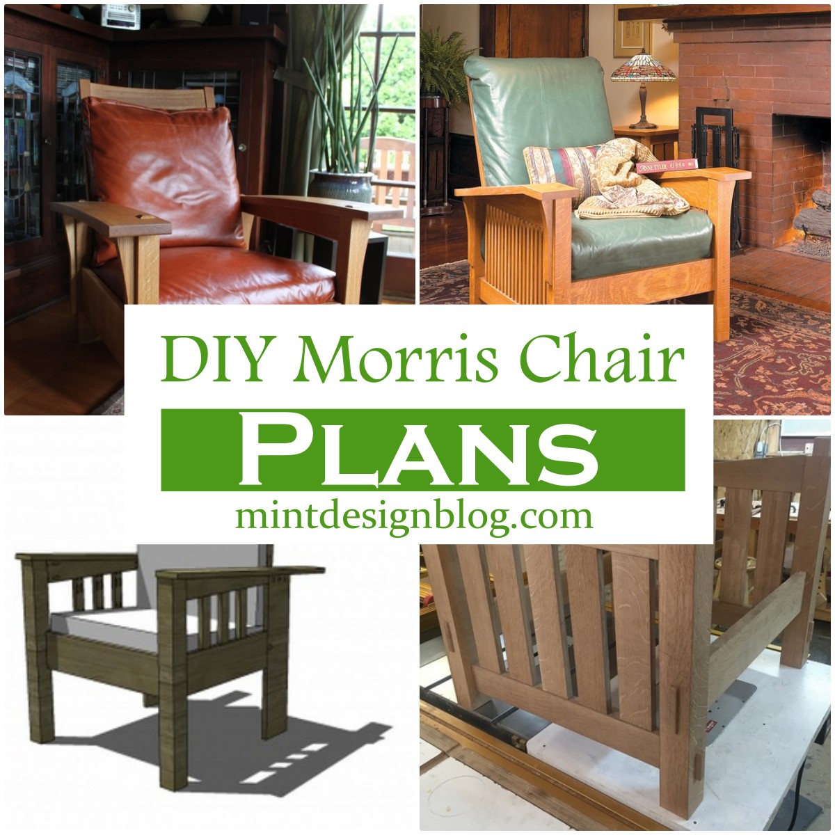 12 DIY Morris Chair Plans You Can Make Easily Mint Design Blog