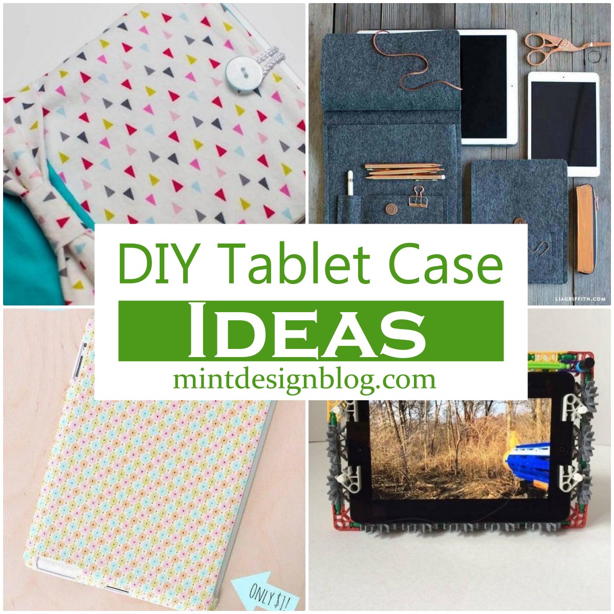 30 DIY Tablet Case Ideas Mint Design Blog