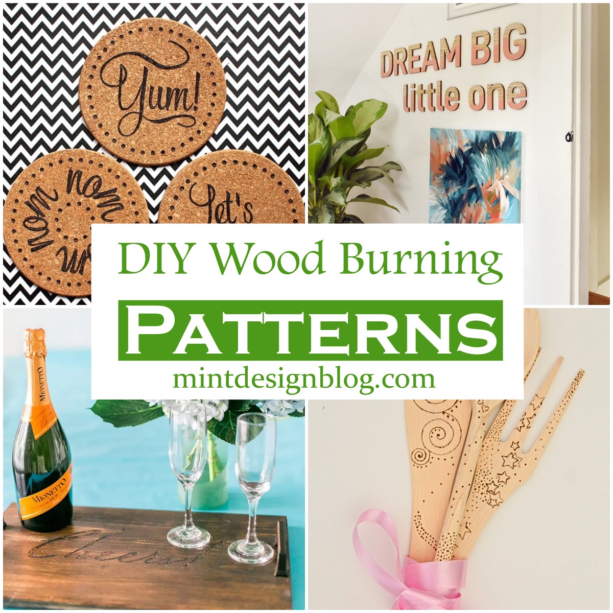 15 Free DIY Wood Burning Patterns For Woodworking Projects Mint