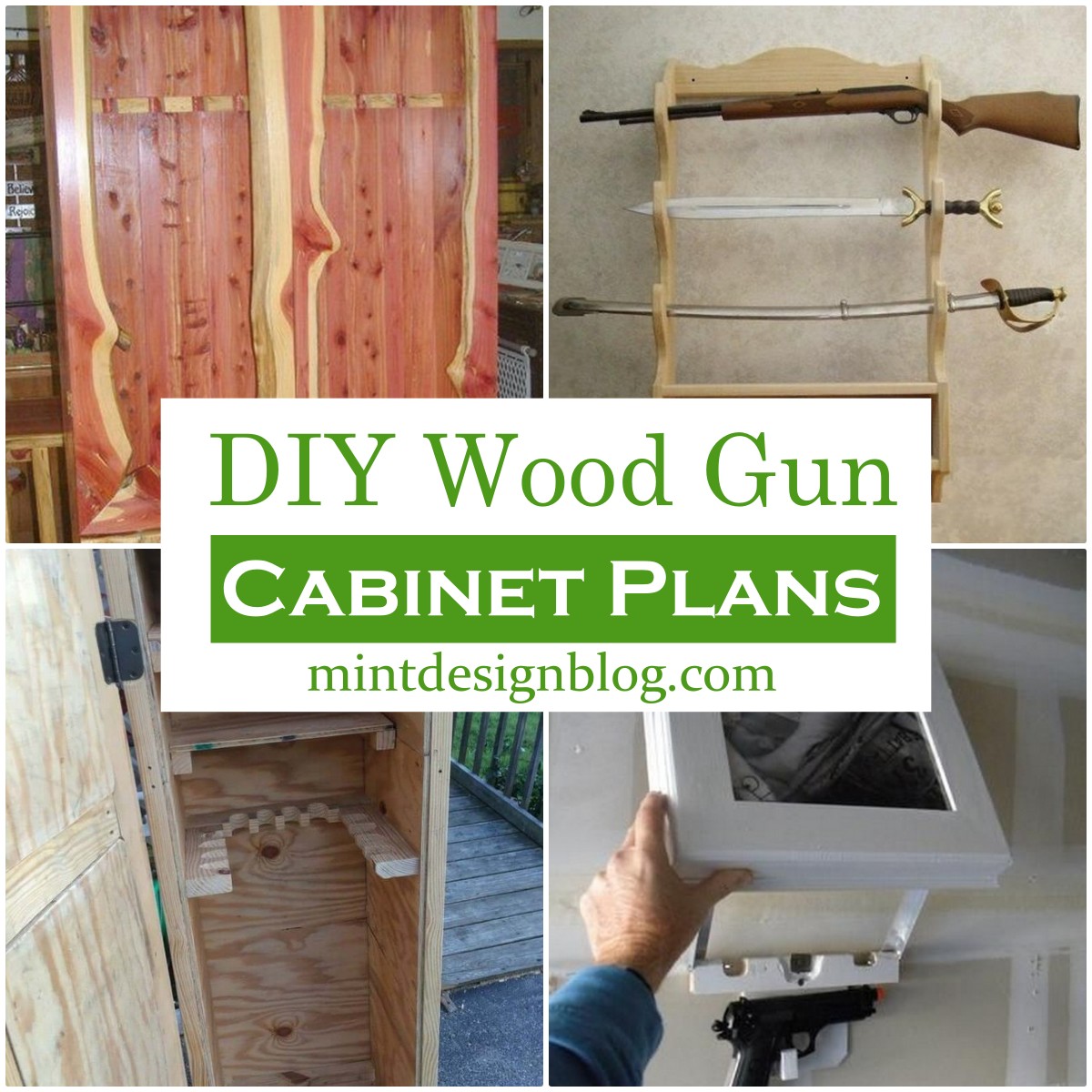 24 DIY Wood Gun Plans You Can Make Easily Mint Design Blog