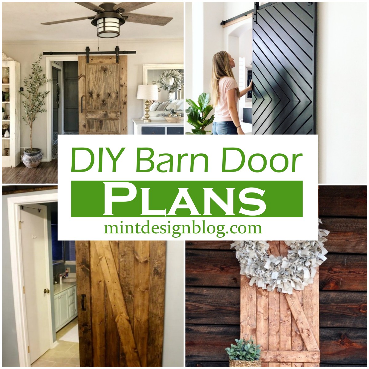 21 DIY Barn Door Plans To Make Rustic Doors Today Mint Design Blog