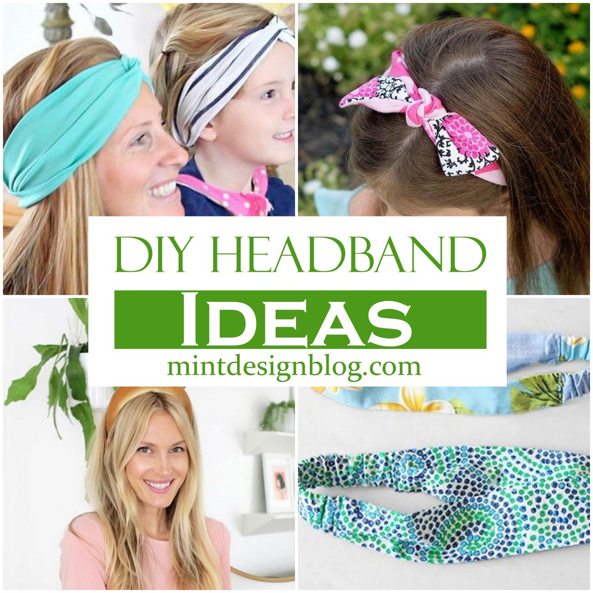 20 DIY Headband Ideas You Can Make Easily Mint Design Blog