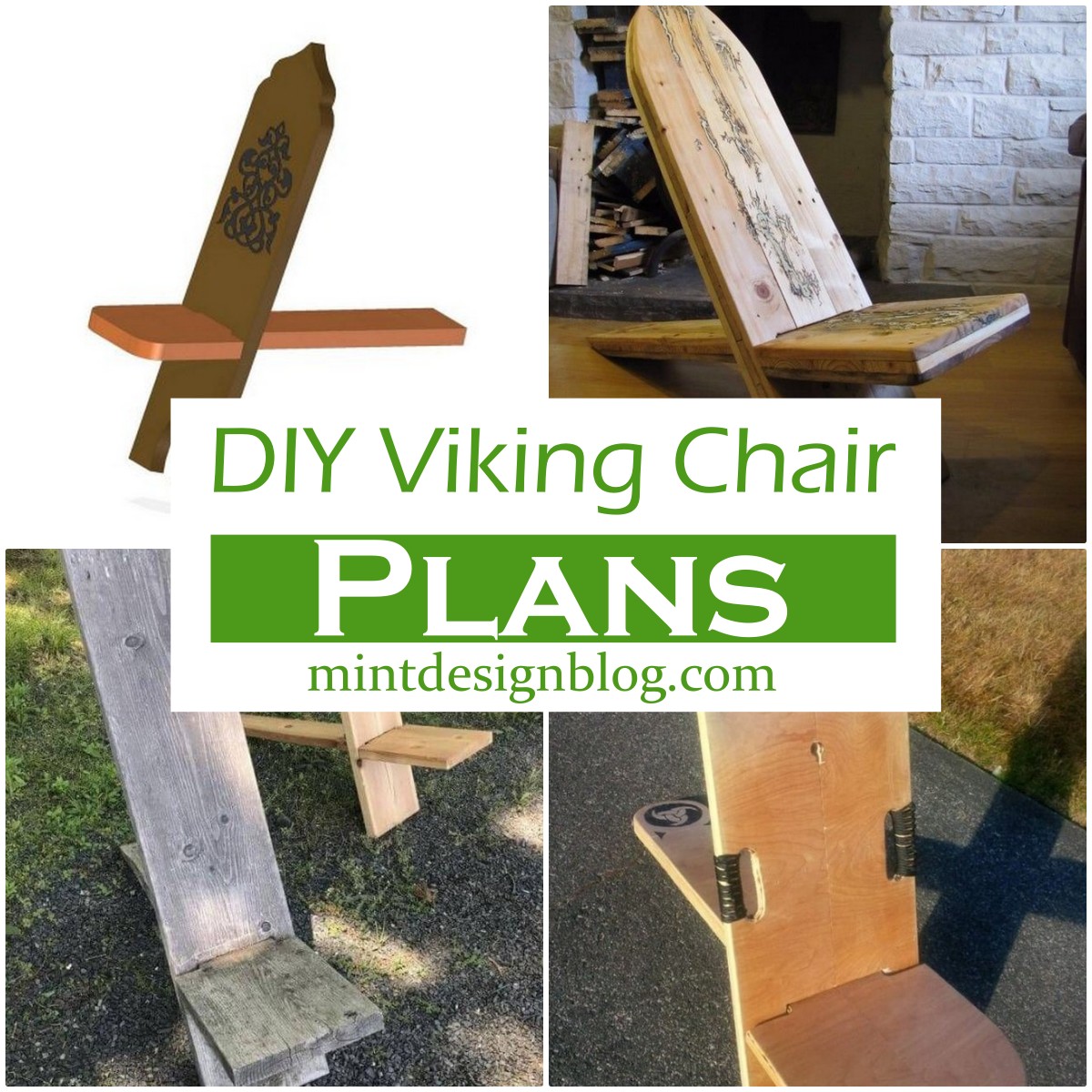 15 Free DIY Viking Chair Plans To Make Today Mint Design Blog