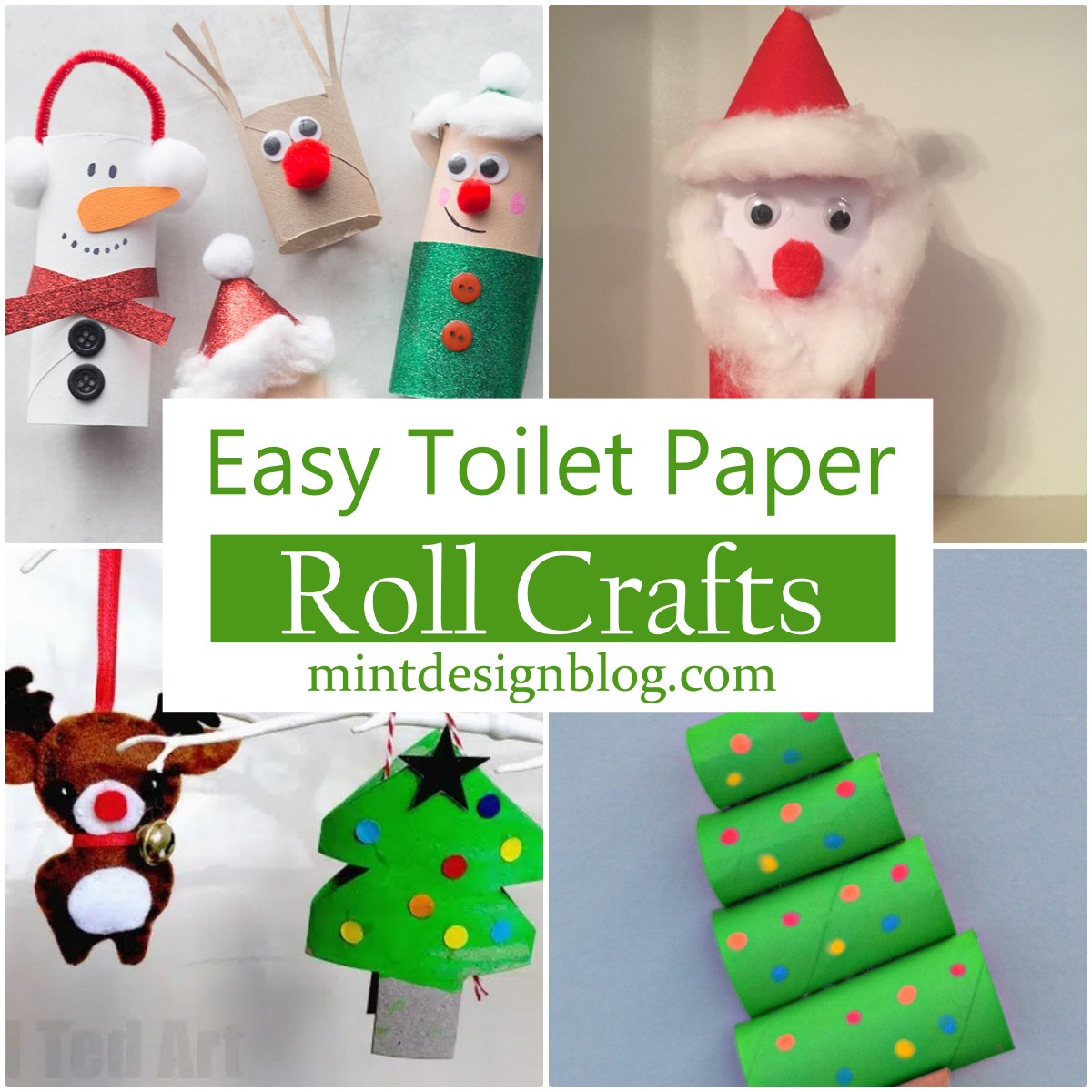 15 Easy Toilet Paper Roll Crafts For Kids To Have Fun - Mint Design Blog