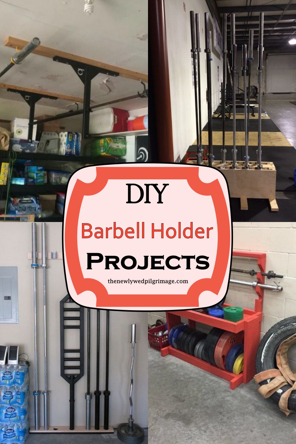 15 DIY Barbell Holder Projects Mint Design Blog