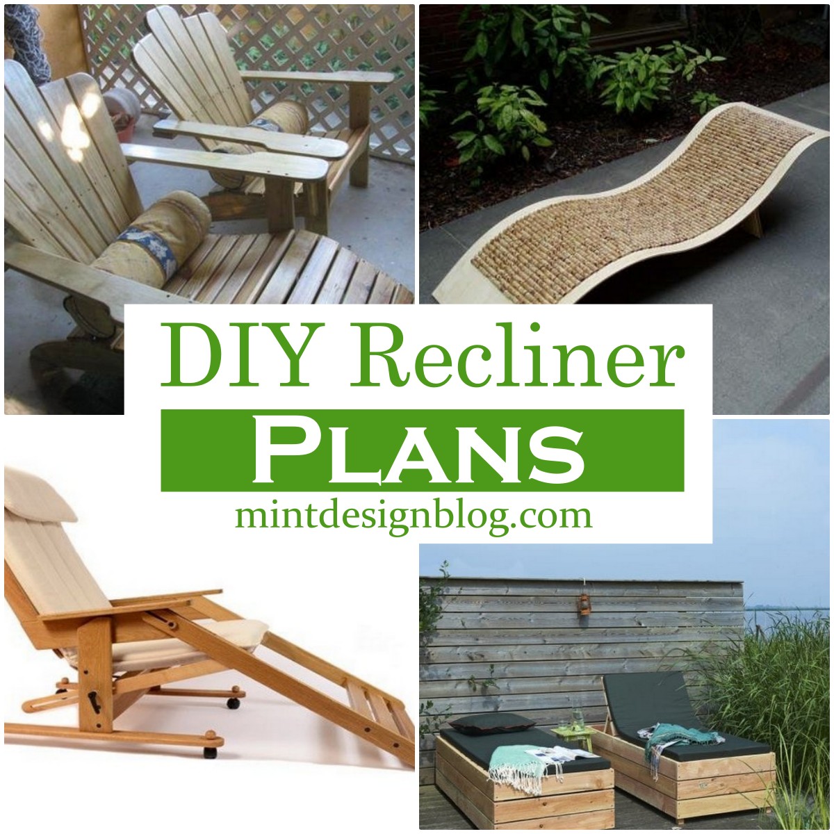27 Free DIY Recliner Plans Mint Design Blog