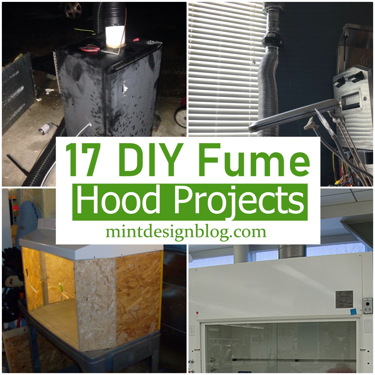 17 DIY Fume Hood Projects Mint Design Blog